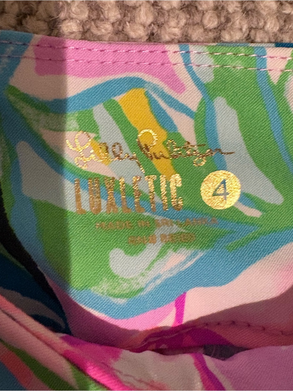 Lilly Pulitzer luxletic pants size 4 - Picture 2 of 3